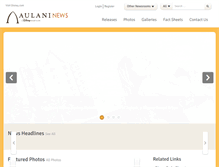 Tablet Screenshot of disneyaulaninews.com